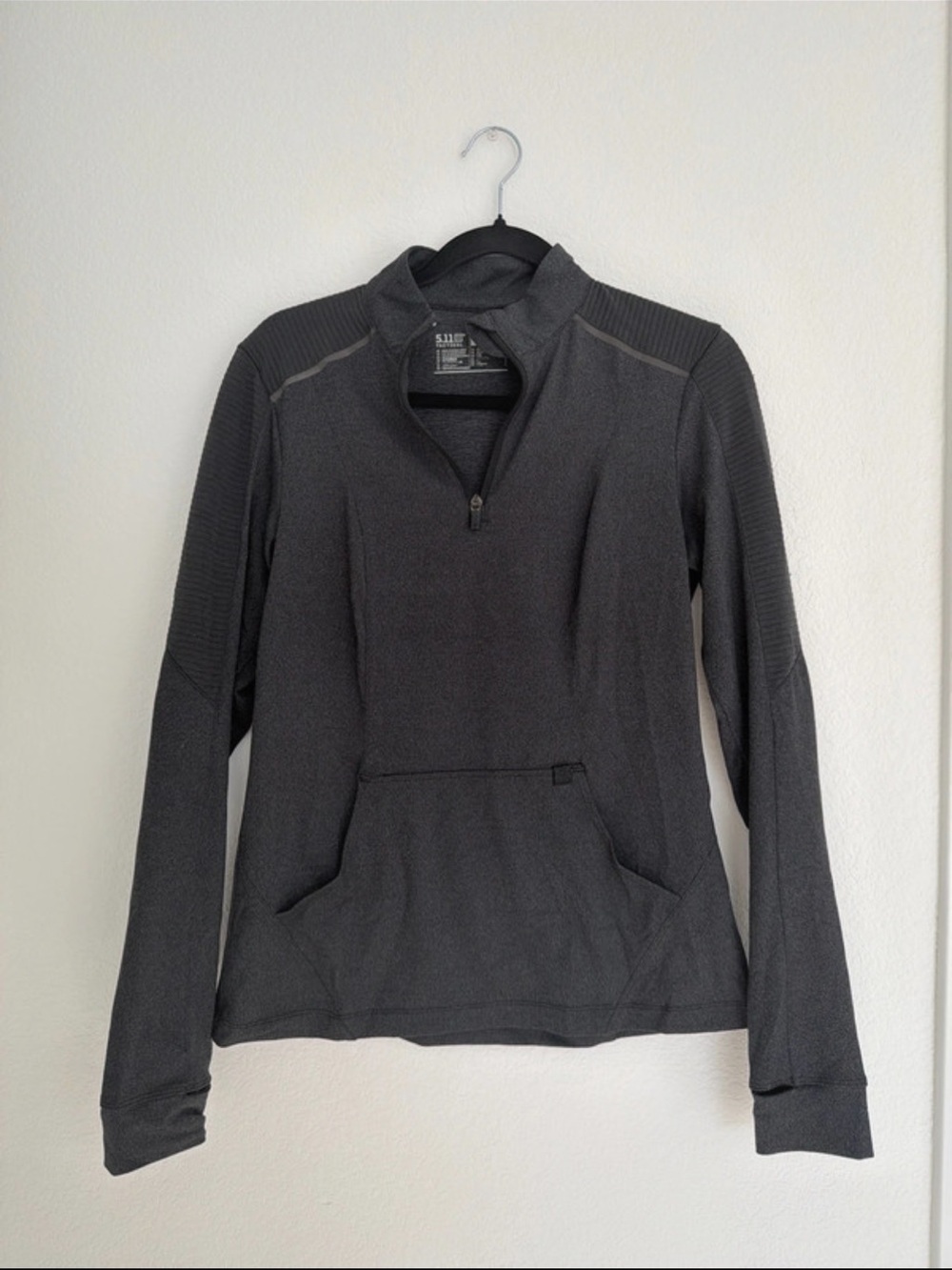 5.11 Tactical Women's Charcoal Quarter-Zip Pullover